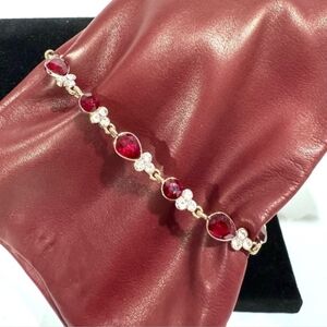 Givenchy Gold and Crystal Bracelet